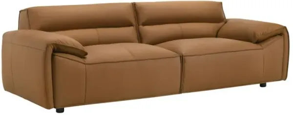 Buxton - Top Grain Leather Upholstered Sofa
