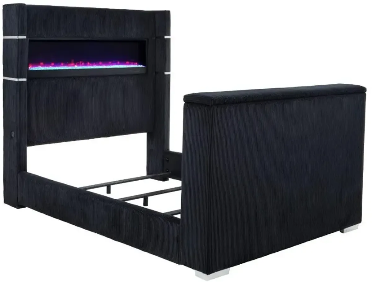 Tisdall - Flame Visualizer TV Bed