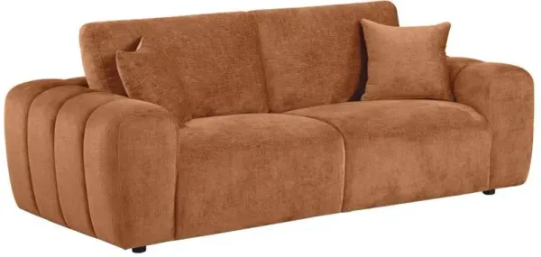 Burnett - Chenille Upholstered Wide Arm Sofa