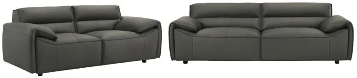 Buxton - Leather Upholstered Sofa Set