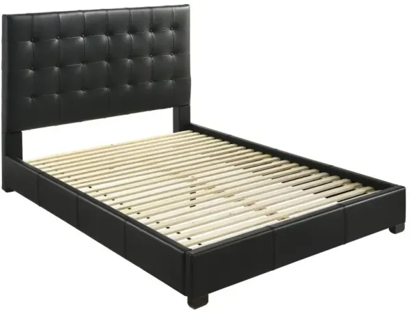 Medley - Genuine Leather Platform Bed
