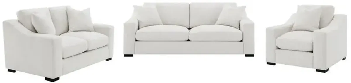 Ashlyn - Upholstered Track Arm Sofa Set