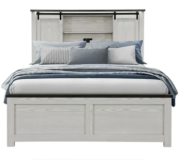 Avery - Bed With Bookcase Headboard