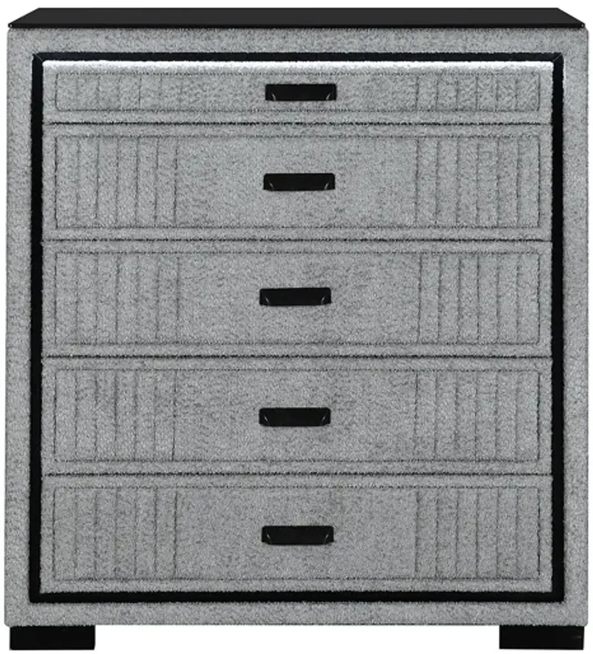 Isaiah - Upholstered Chest With LED Lighting