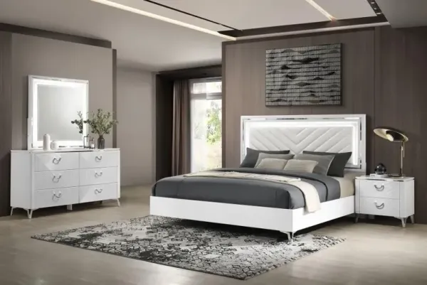 Cassia - LED Bedroom Set