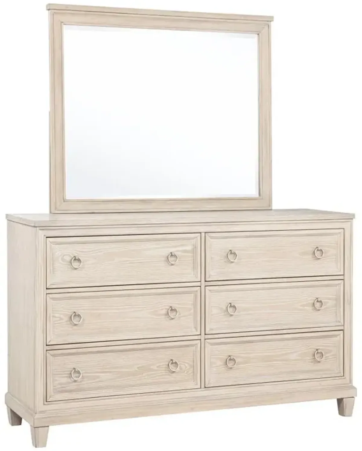 Pembroke - 6-Drawer Bedroom Dresser Cabinet