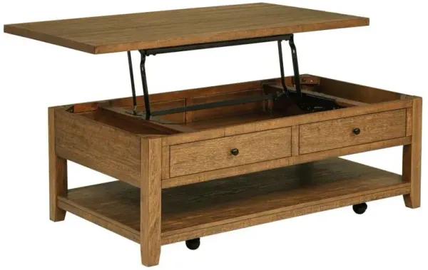 Payne - 48" Mobile Lift Top Coffee Table