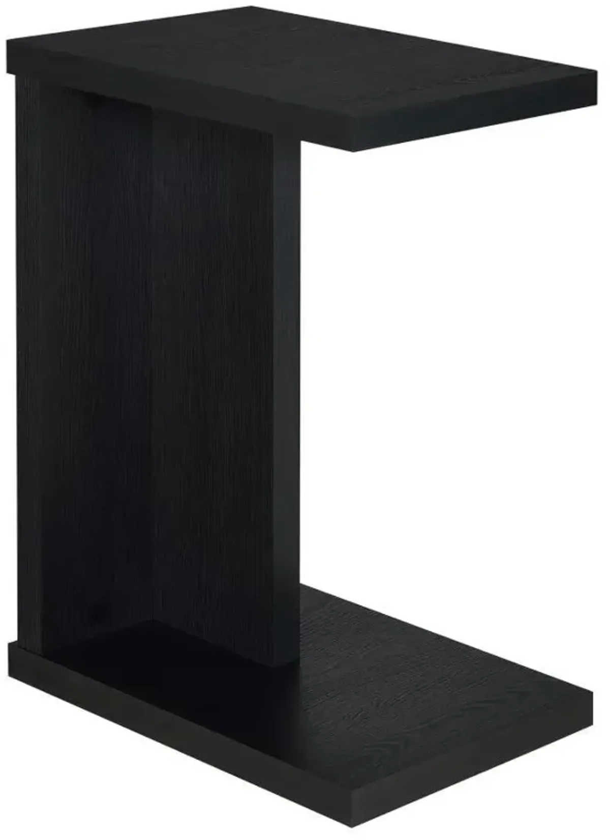 Clower - Engineered Wood C-Shaped Sofa Side Table