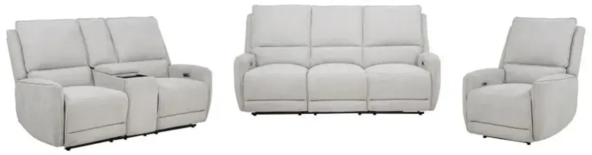 Sylmar - Chenille Power Reclining Sofa Set