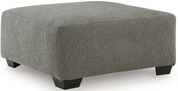 Clarington - Oversized Accent Ottoman - Greystone