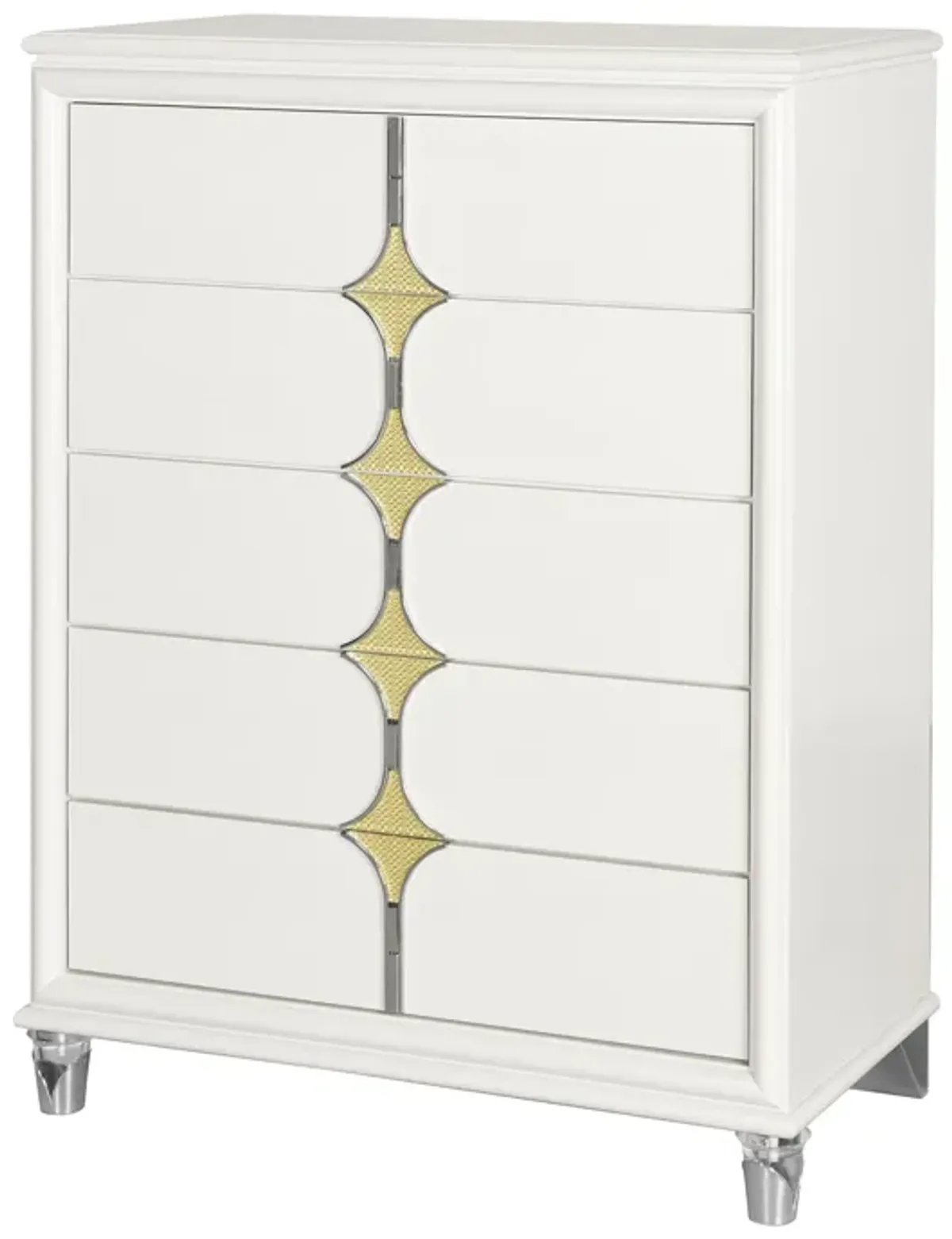 Uriuni - Chest - Gold / White
