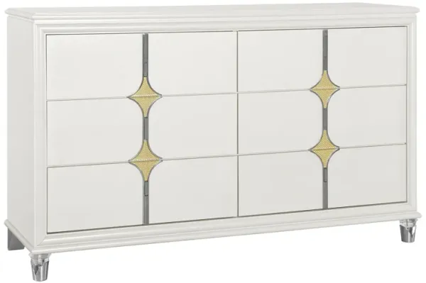 Uriuni - Dresser - Gold / White
