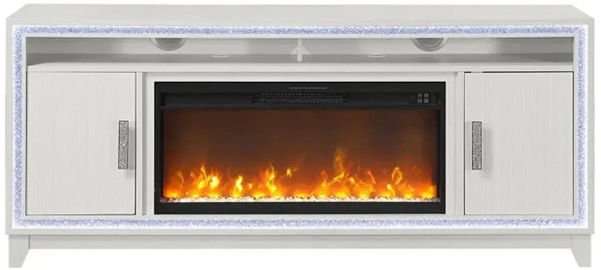 Almera - Fireplace With Adjustable Temperature And LED Options