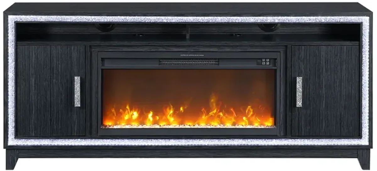 Almera - Fireplace With Adjustable Temperature And LED Options