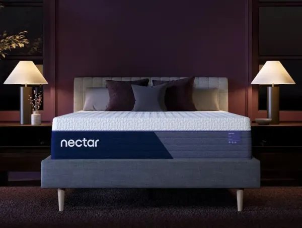 Nectar Luxe Hybrid - White - Mattress