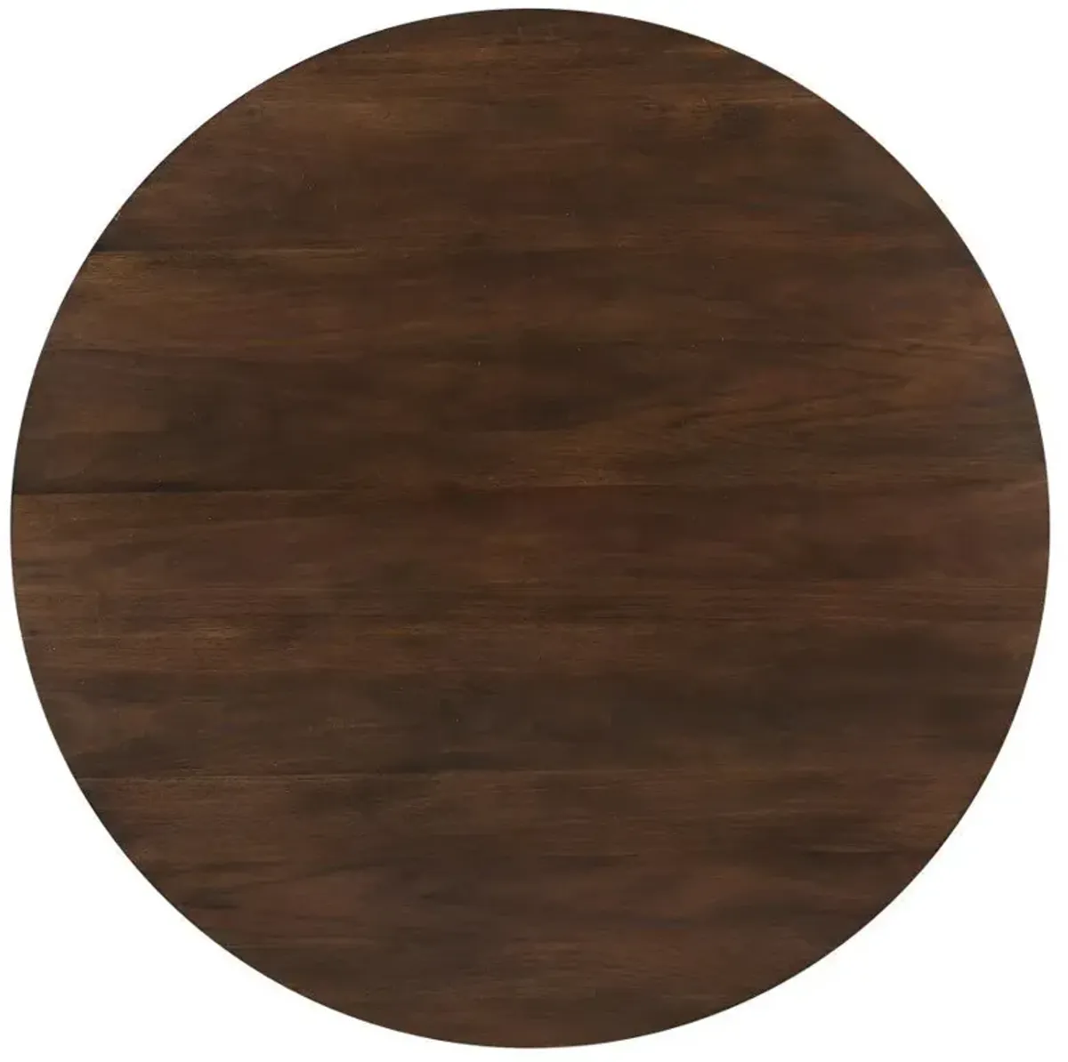 Everton - Round Wood Dining Table - Dark Walnut