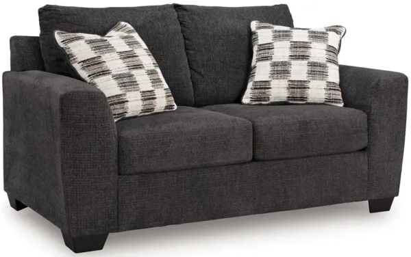Loreo - Loveseat - Ebony