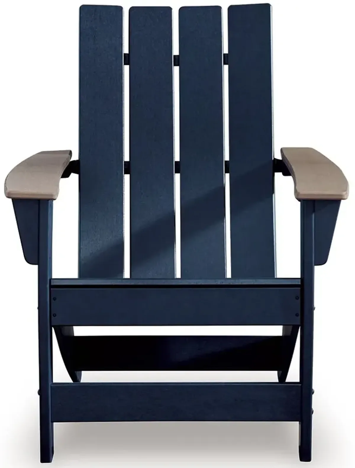 East Beach - Adirondack Chair - Black / Beige
