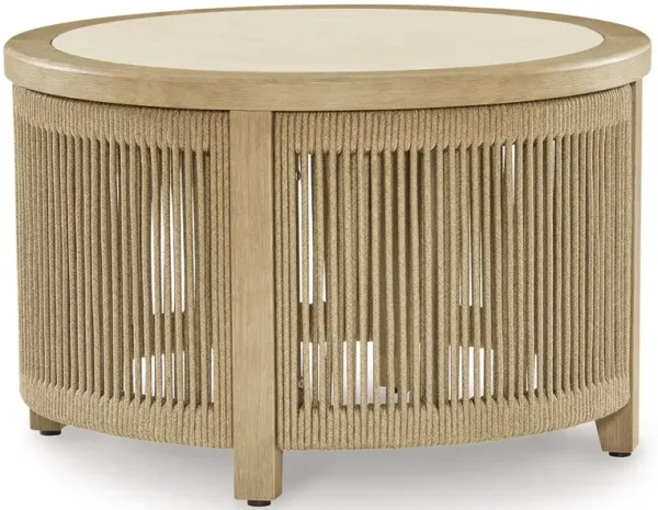 Spooners Cove - Round Cocktail Table - Beige