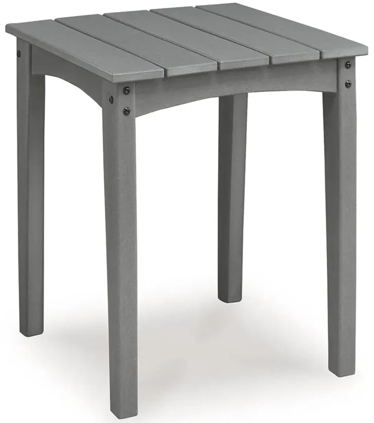 Cove Beach - Square End Table - Gray