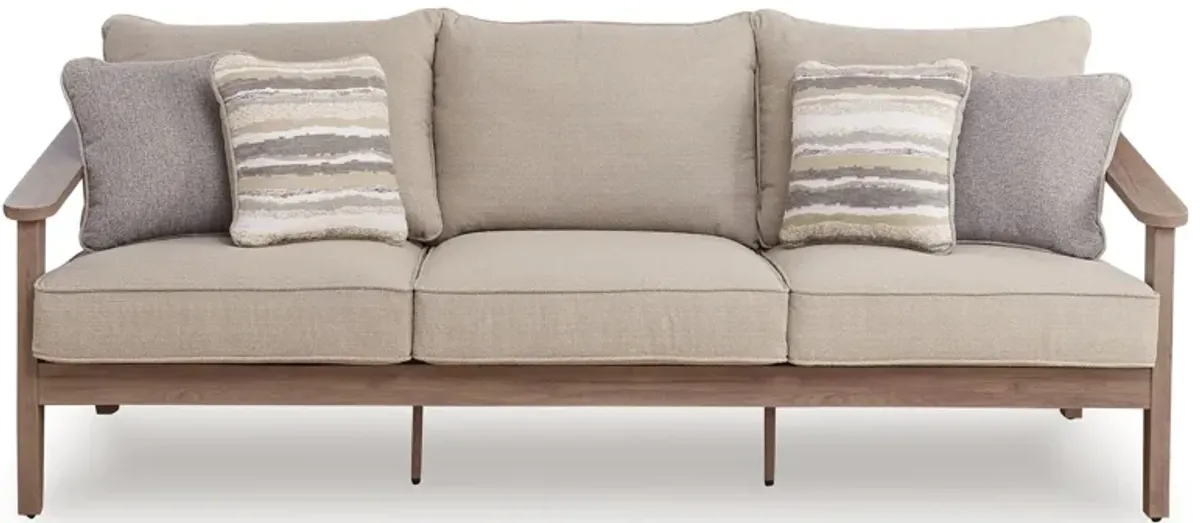 Harmony Headlands - Sofa With Cushion - Natural / Gray
