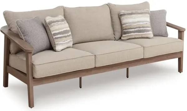Harmony Headlands - Sofa With Cushion - Natural / Gray