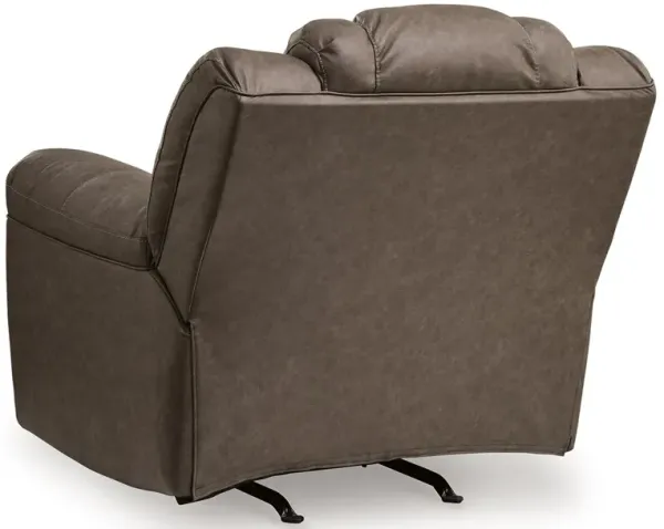 Lowilla - Rocker Recliner - Driftwood