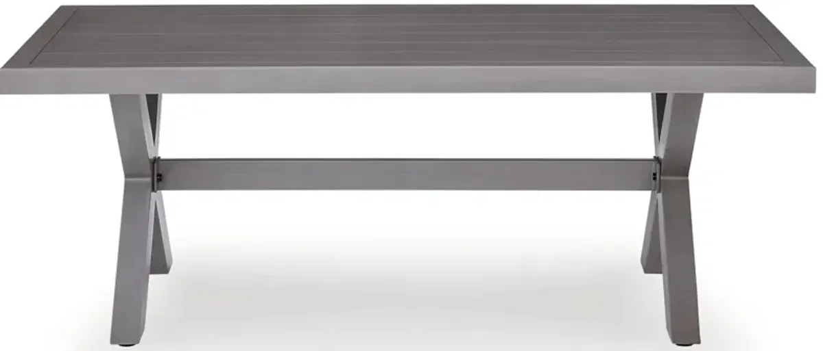 Half Moon Beach - Rectangular Cocktail Table - Gray