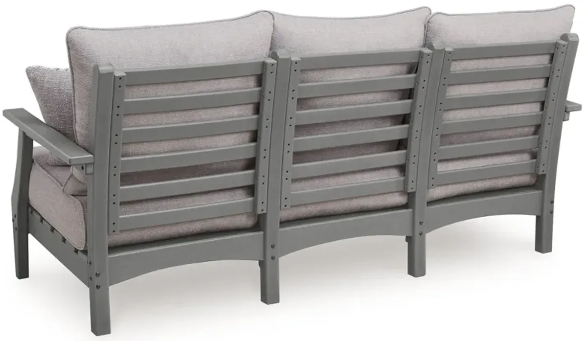 Cove Beach - Sofa With Cushion - Gray