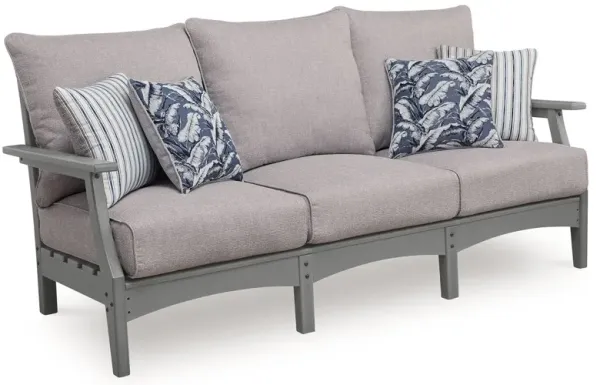 Cove Beach - Sofa With Cushion - Gray