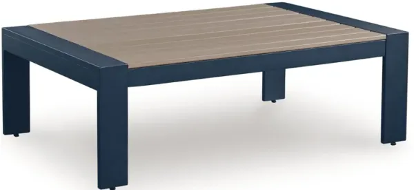 East Beach - Blue - Rectangular Cocktail Table