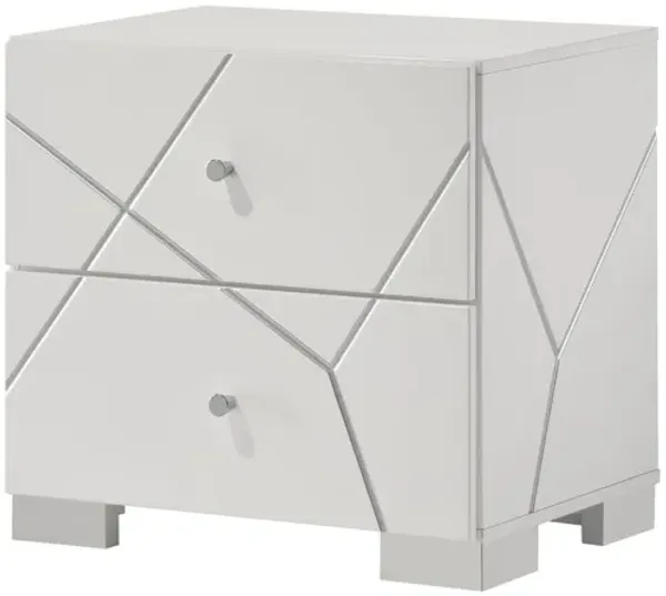 Ayla - Nightstand - White