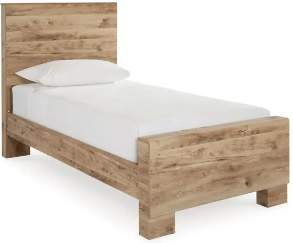 Hyanna - Twin Panel Bed - Tan