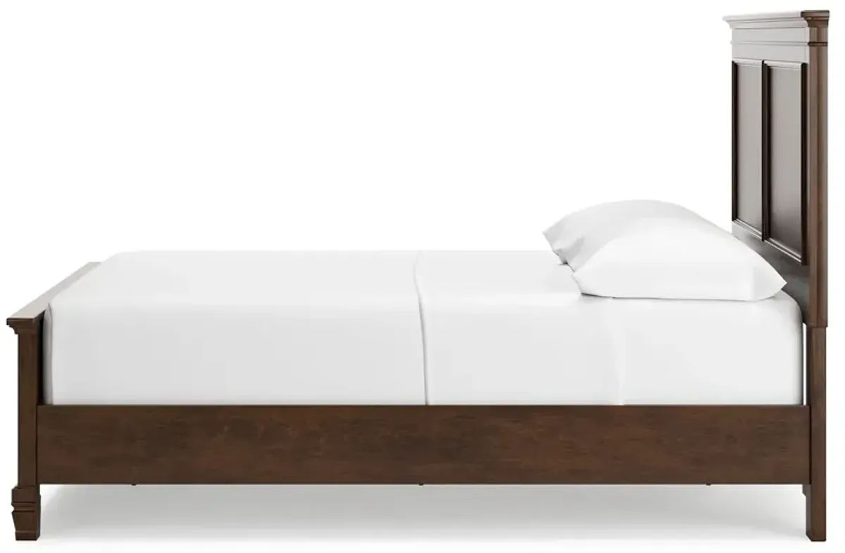 Danabrin - Full Panel Bed - Brown