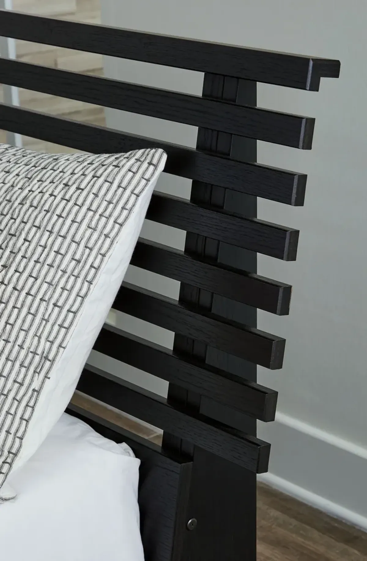 Danziar - King Slat Headboard - Black