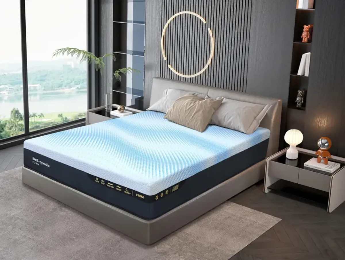 Bel-Opedic Tranquil 13” Firm Cooling Memory Foam Mattress