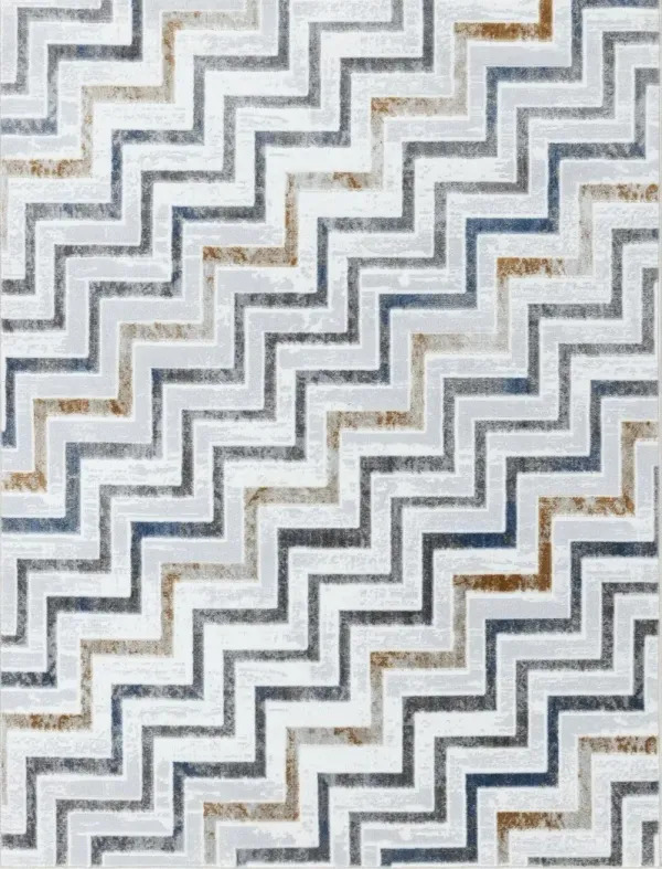 Nova - 5'3" X 7' Area Rug - Multi
