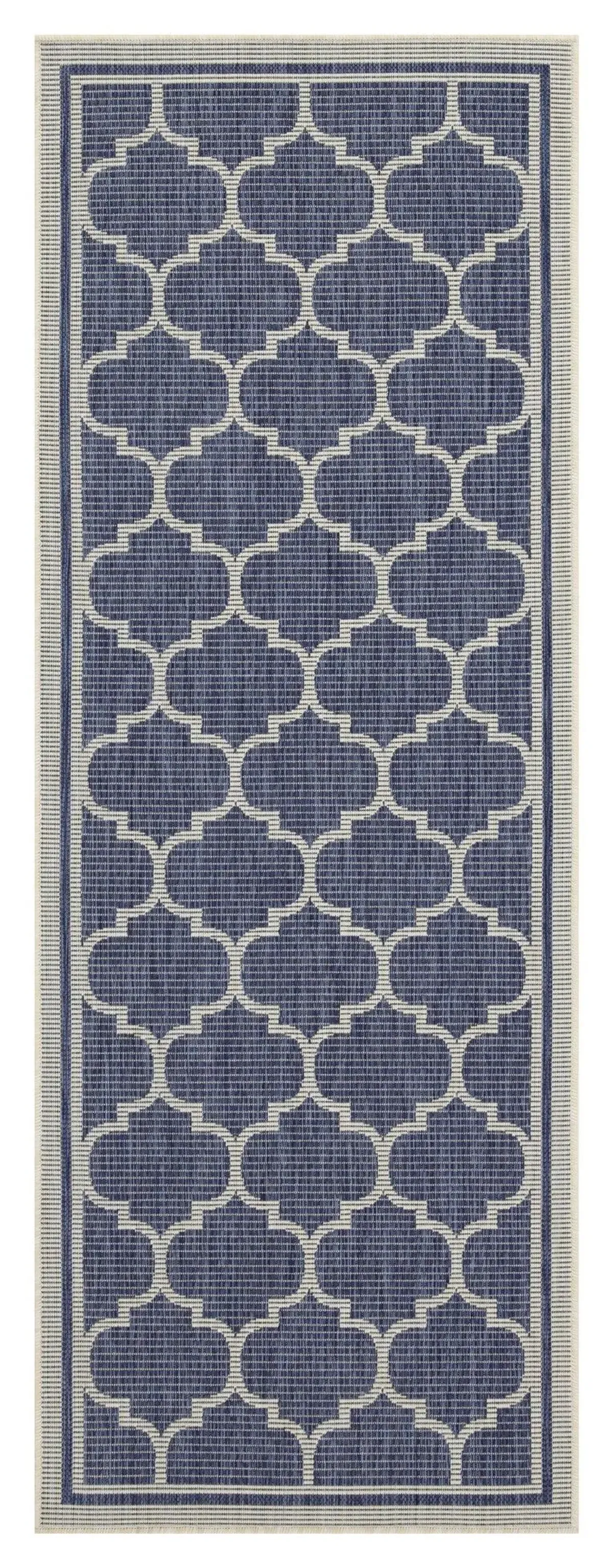 Sunshine - 5'3" X 7'3" Indoor, Outdoor Area Rug Polypropylene - Blue