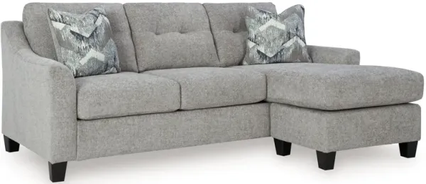 Keenelynn - Sofa Chaise - Nickel