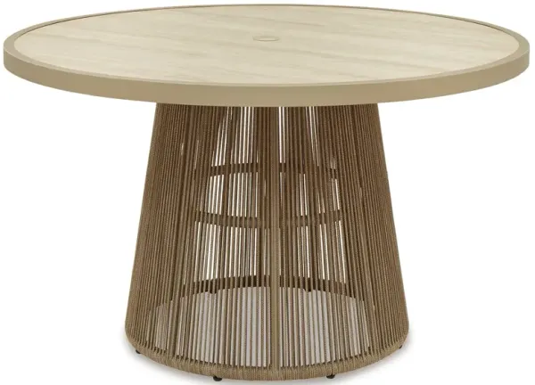 Orchard Beach - Outdoor Dining Table - Beige