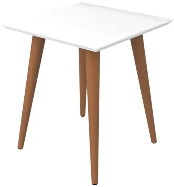 Utopia - Square End Table - White