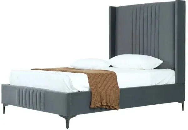 Promenade - Bed With Upholstered Headboard And Slats