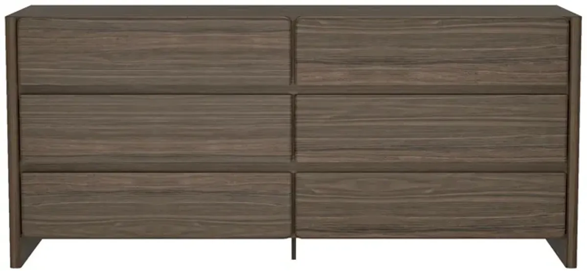 Linda - Double Wide Dresser With 6 Drawers