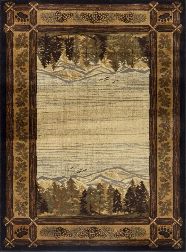 Nature's Nest - GC_CBL3009 Lodge Area Rug