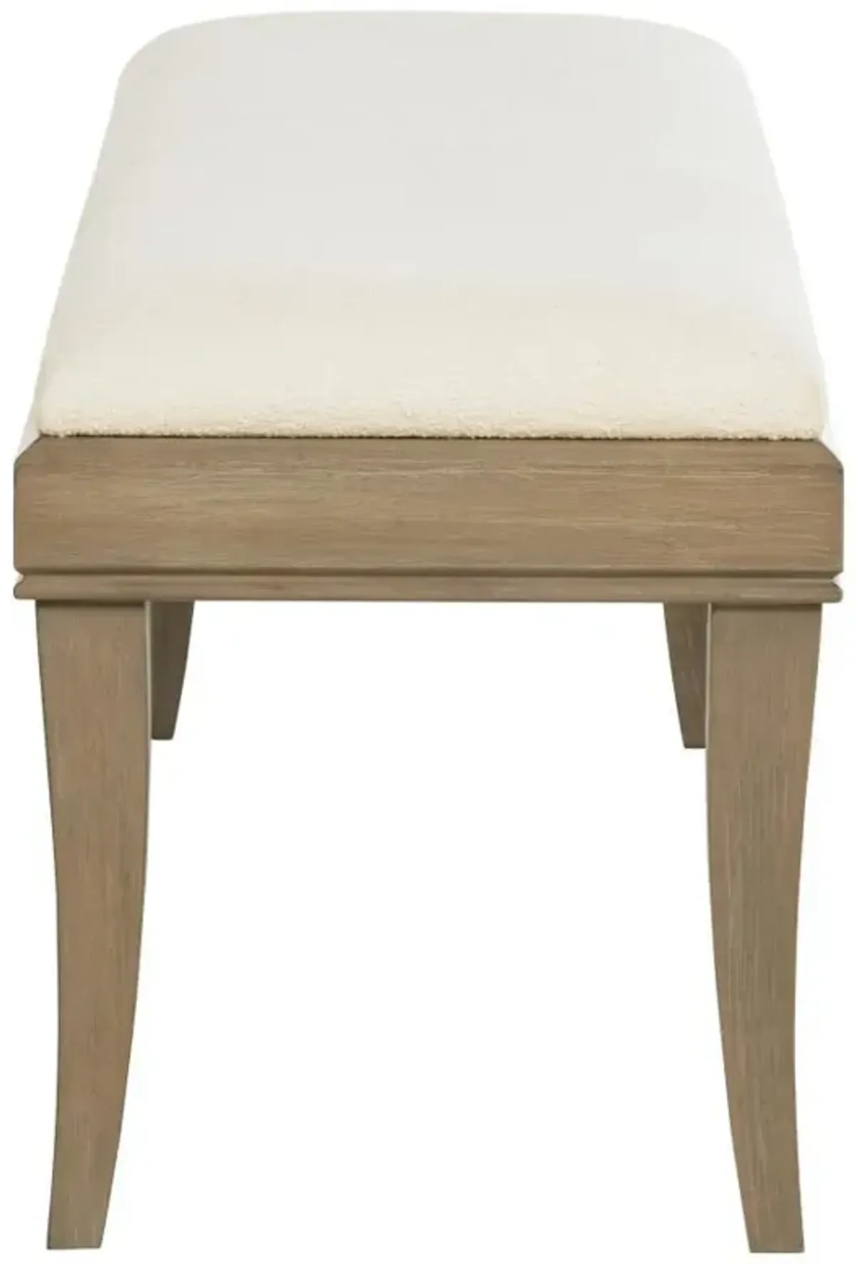 Revello - Upholstered Bench - Washed Mango