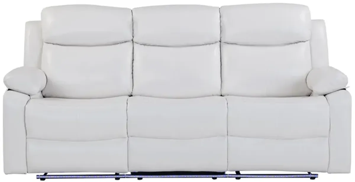 Blanche - Reclining Sofa With LED Lights