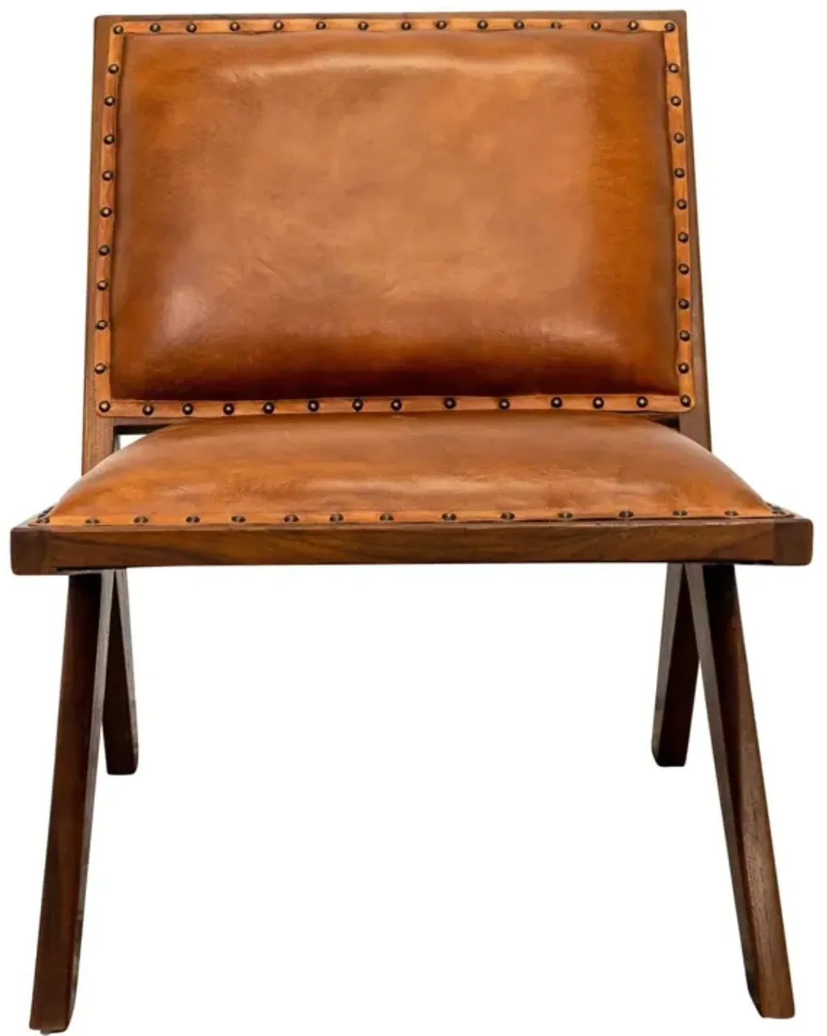 Colin - Lounge Chair - Brown / Tan