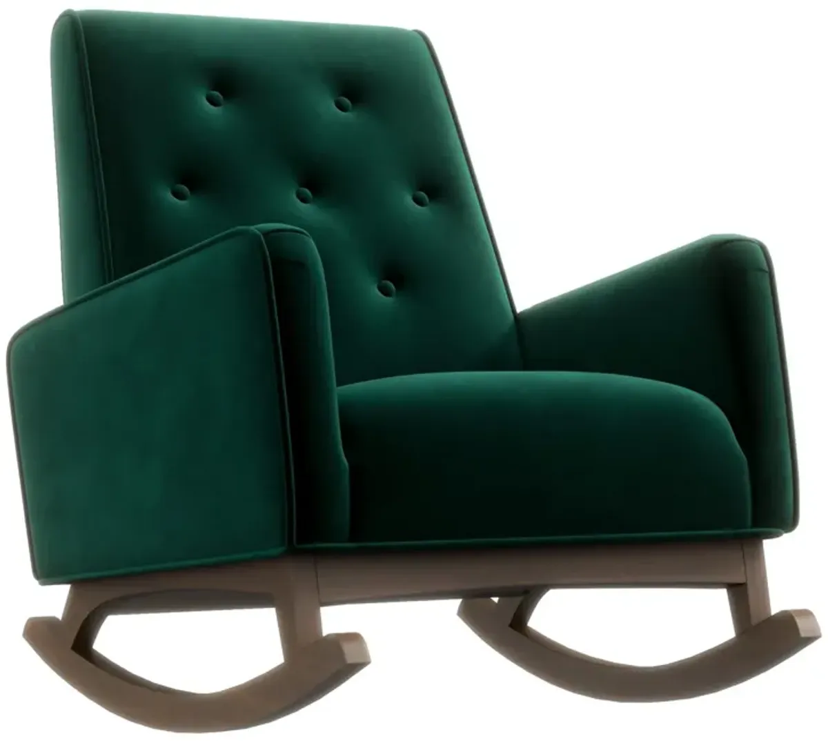 Demetrius - Solid Wood Rocking Chair