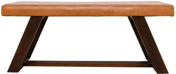 Marley - Genuine Leather Bench