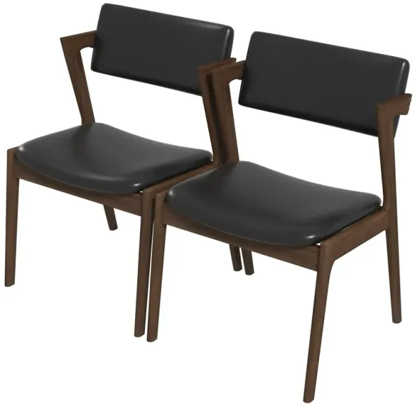 Edwin - Mid-Century Modern Dining Chair (Set of 2)